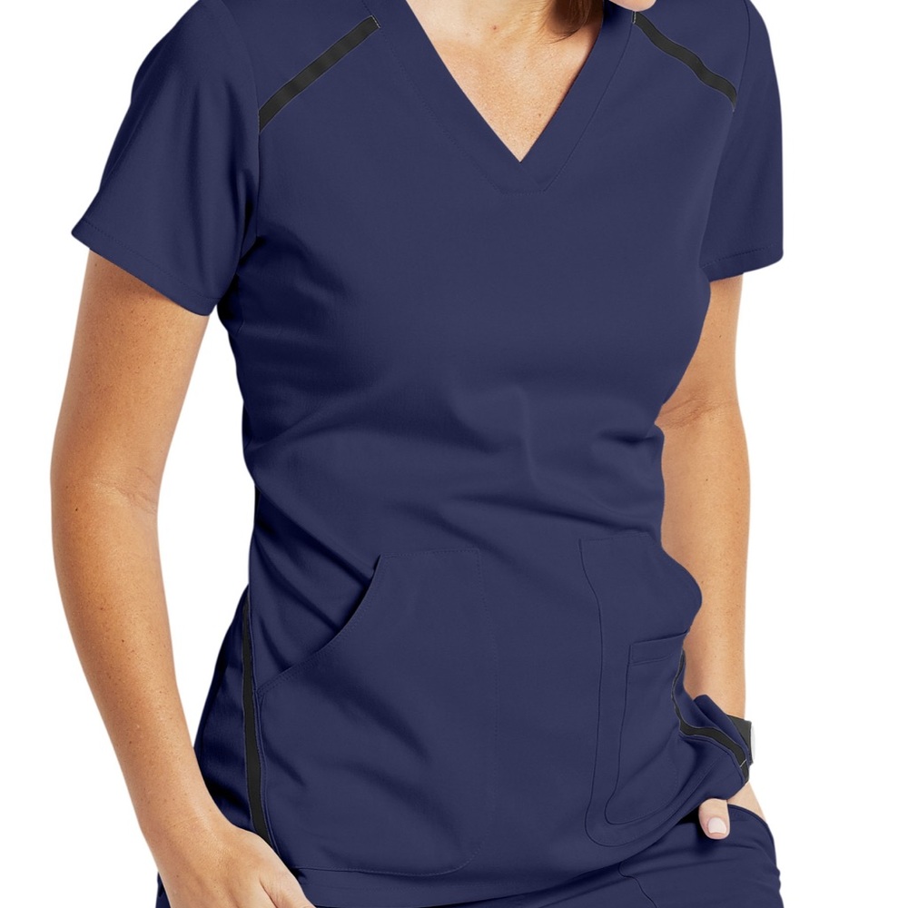 Grey’s Anatomy Navy Scrub Top